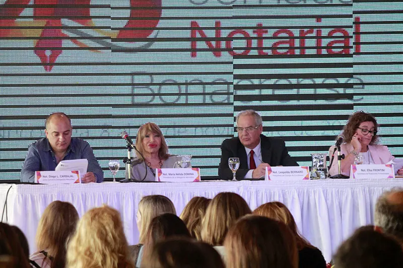 Conformidad en el cierre de la 40º Jornada Notarial
