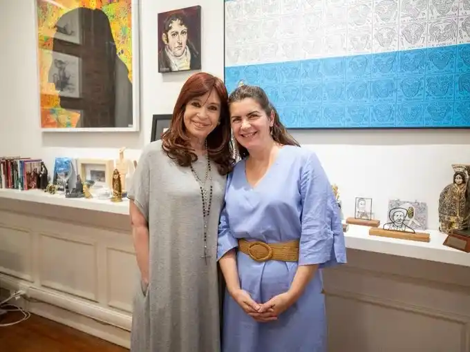 La foto compartida por Mariel Fernández en sus redes.