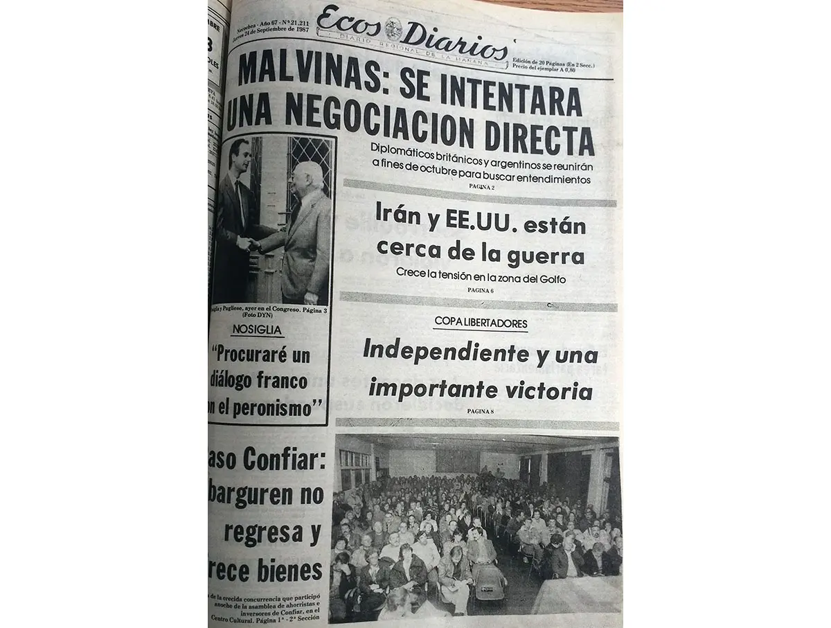 Jueves 24 de septiembre de 1987