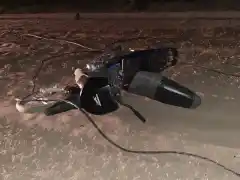 Accidente de tránsito en Ceibas: un motociclista resultó herido