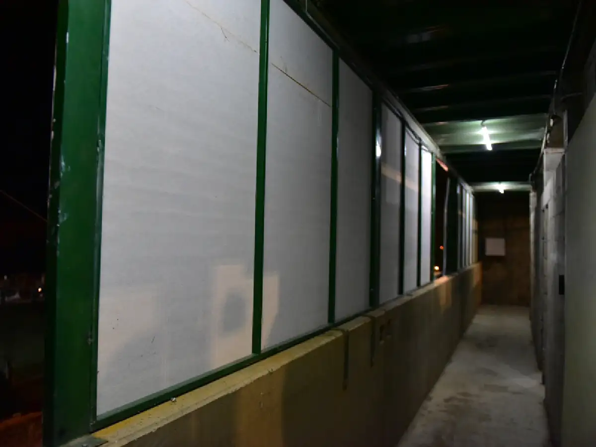 Se realizaron obras en la zona de cabinas de Sportivo