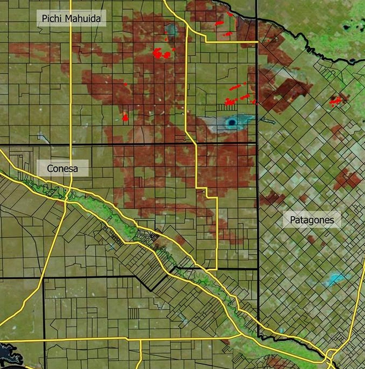En diciembre se quemaron 90 mil hectáreas en el sur de la provincia de Buenos Aires