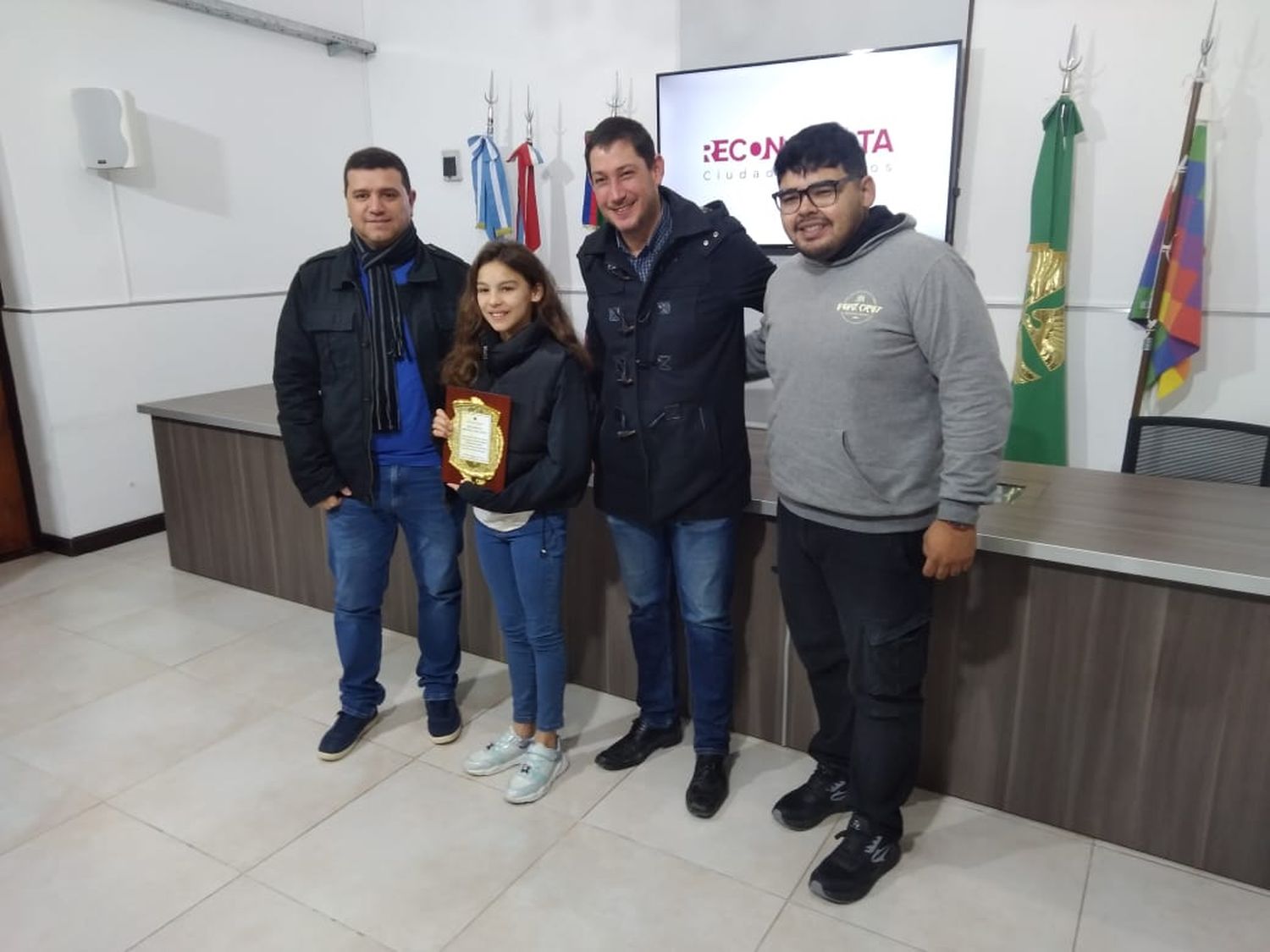 Reconocimiento.