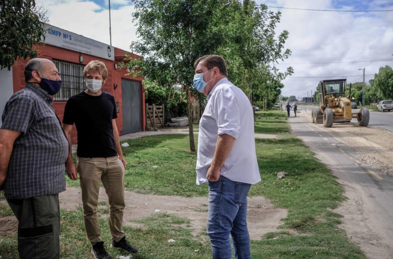 El Municipio continúa los trabajos en las calles del barrio Bosque Grande