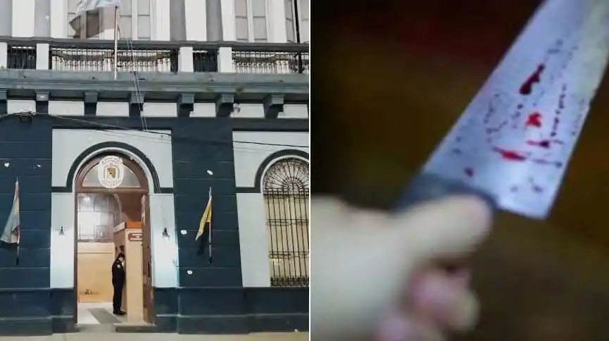 Una mujer fue detenida luego de apuñalar a su pareja durante la madrugada 