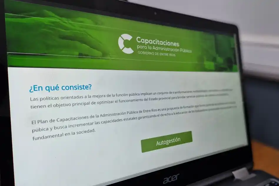 Están abiertas las inscripciones a cursos del Plan de Capacitaciones de la Administración Pública