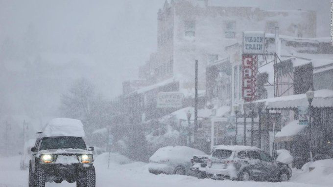 Las condiciones más extremas se están desarrollando en Sierra Nevada.