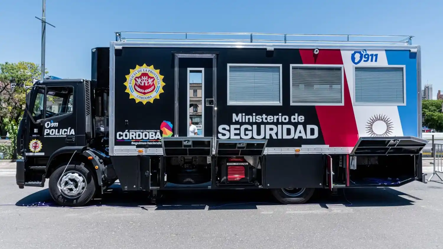 camion de seguridad gobierno de cordoba