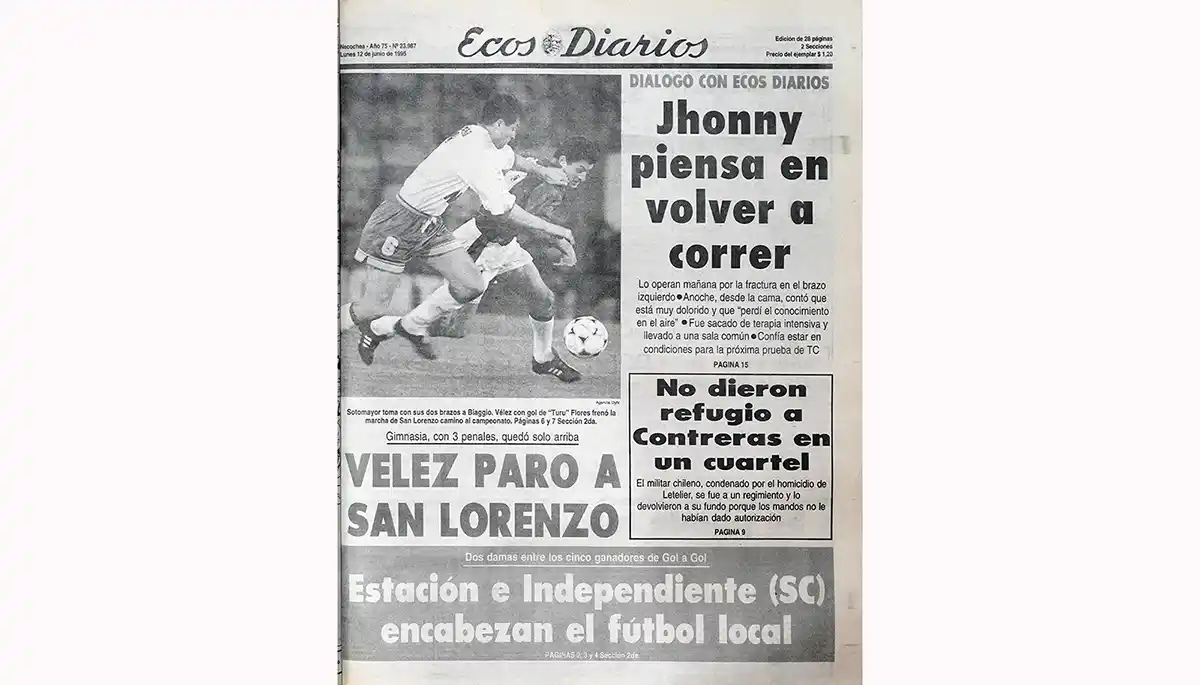 Lunes 12 de junio de 1995