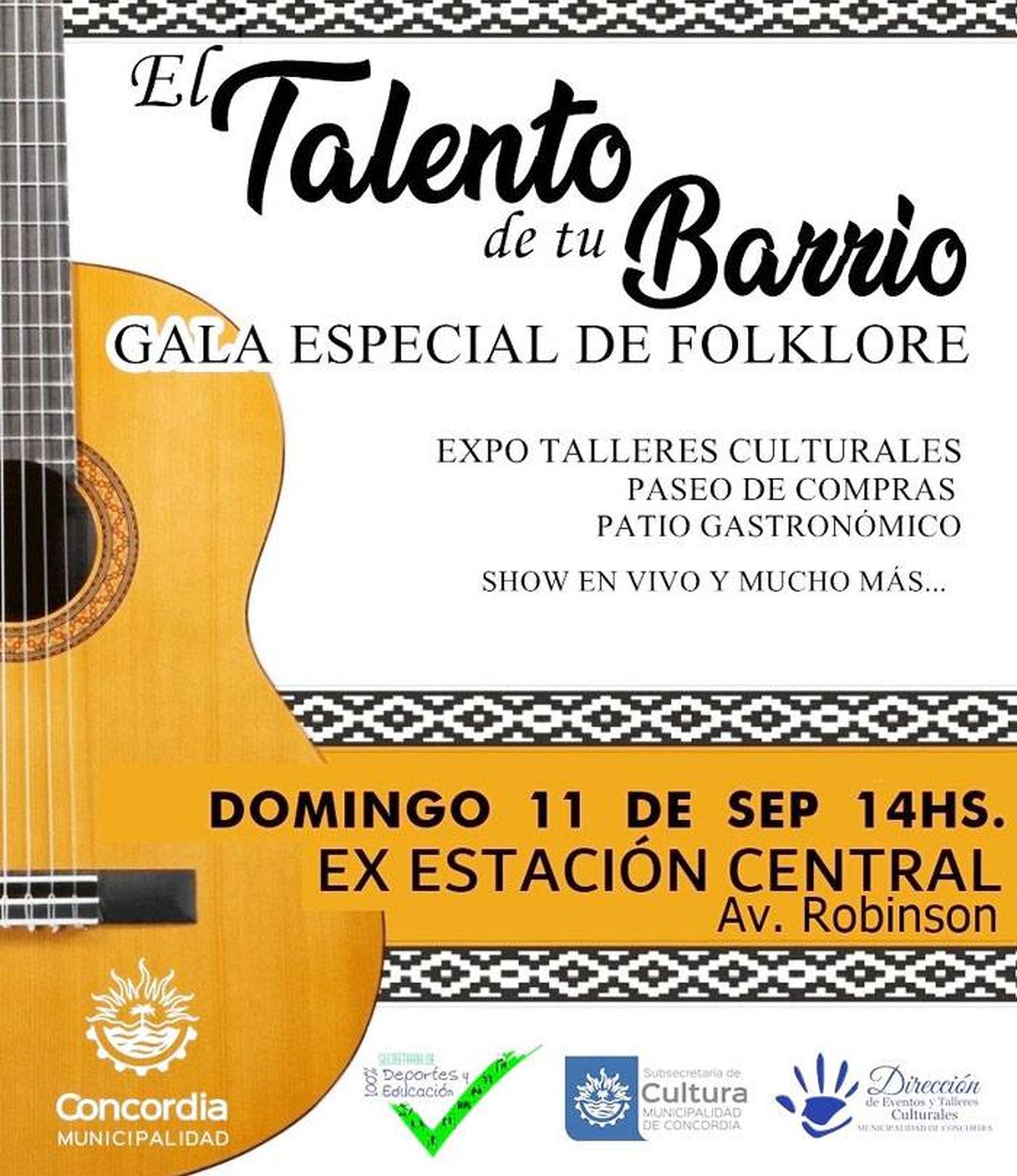 Se viene el Talento de tu  Barrio con una gala  especial de folklore