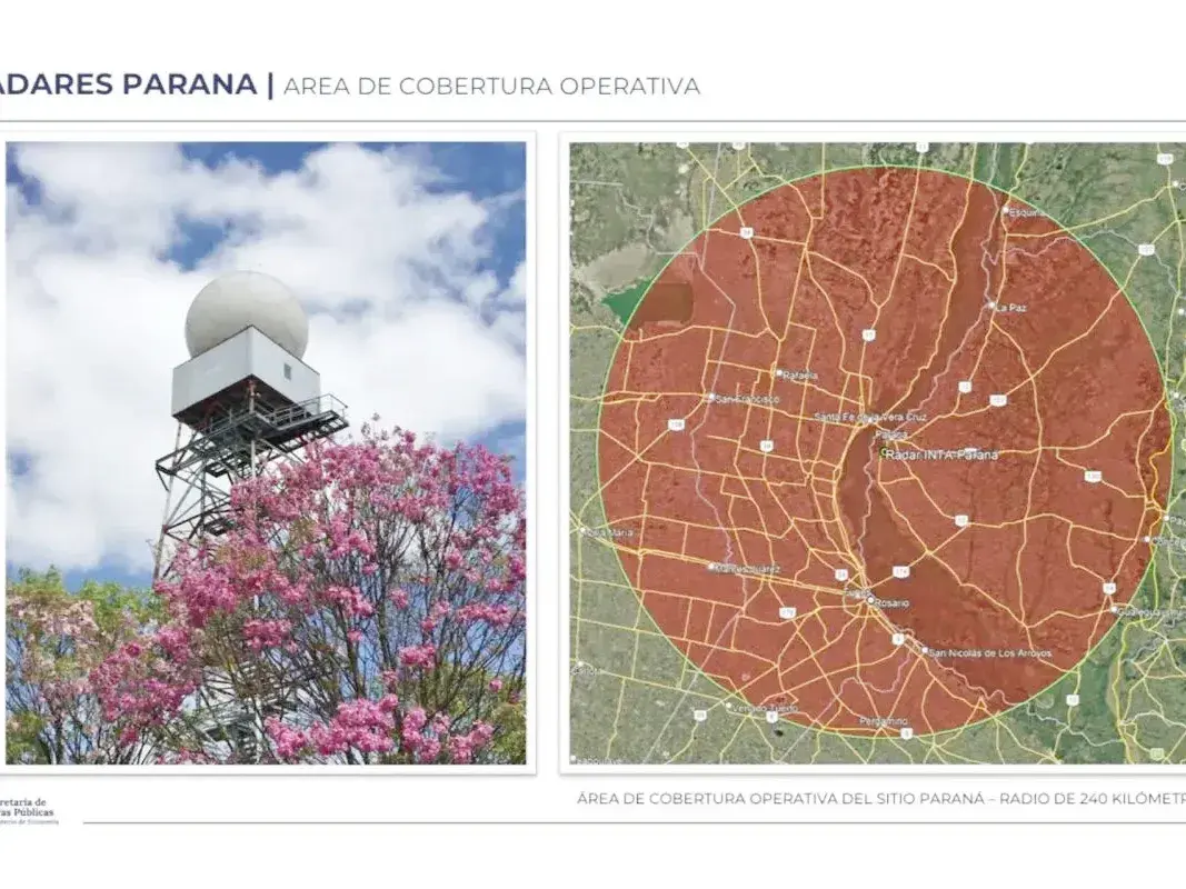 Entre Ríos suma un nuevo radar meteorológico
