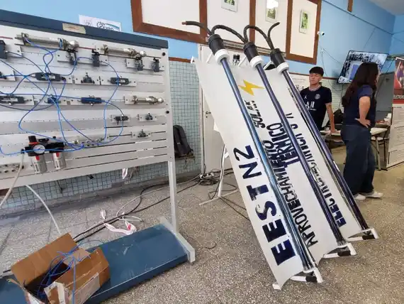 Culminó con éxito la cuarta edición de la Expo Técnica en la Escuela Técnica 2 "Ing. Felipe Senillosa"