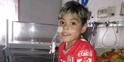 Enzo, el nene santafesino que espera un trasplante de hígado