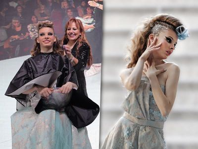 Rita Ramonda destacó en el Salón Internacional Moda & Coiffure Silkey