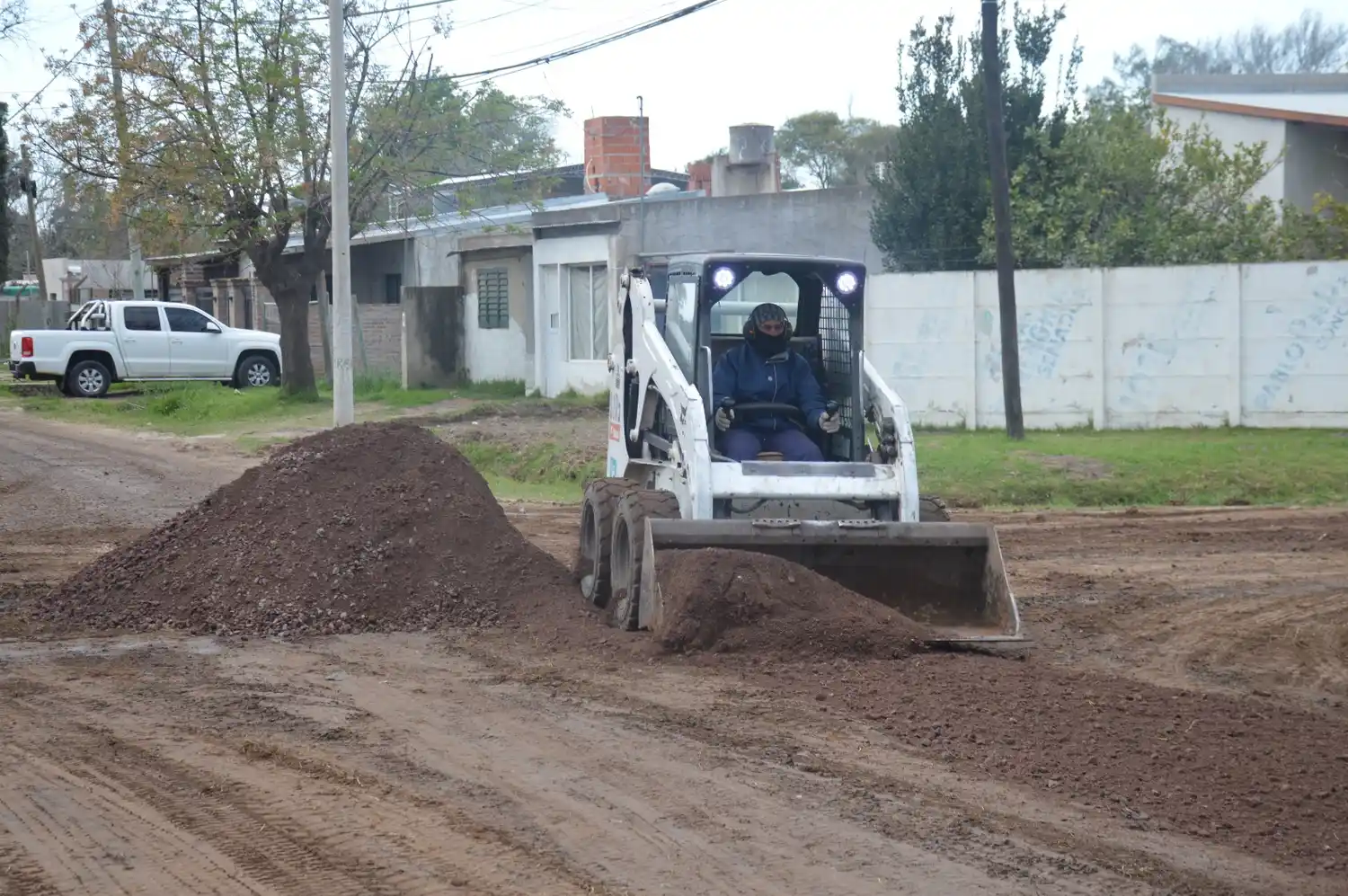 Arreglos en distintos puntos de la ciudad.