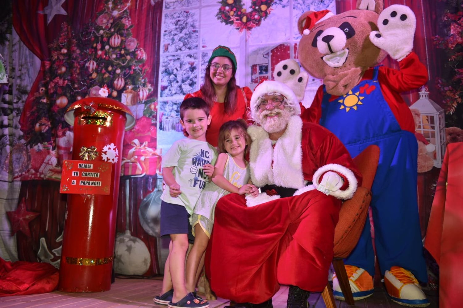 Con una gran celebración, Pueblo Belgrano anticipó la Navidad