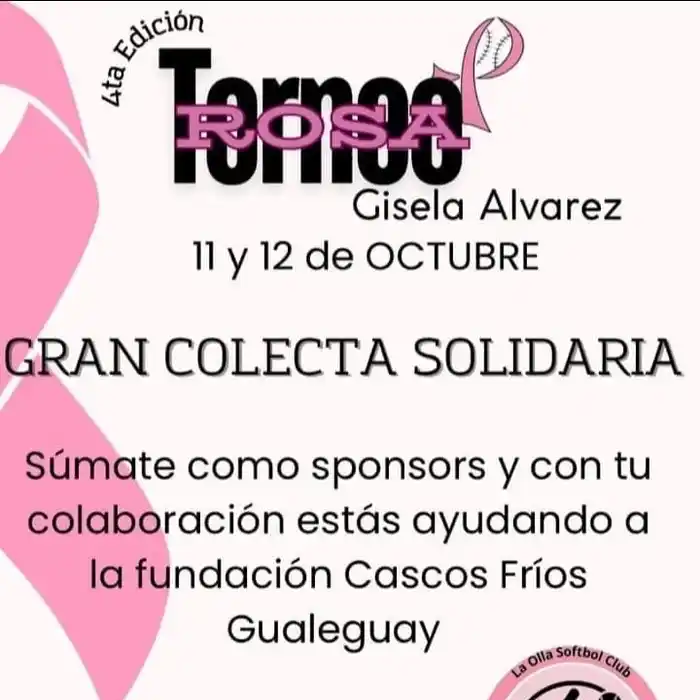 Se viene la 4ª edición del Torneo Rosa “Gisela Álvarez” en Gualeguay