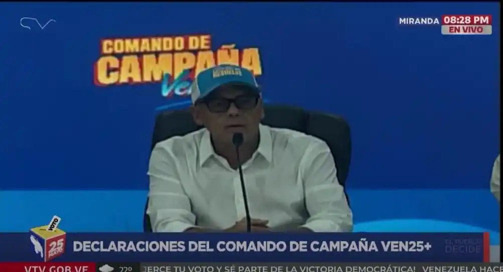 Jorge Rodríguez: «Ha triunfado la paz y le hemos dado una lección al mundo»