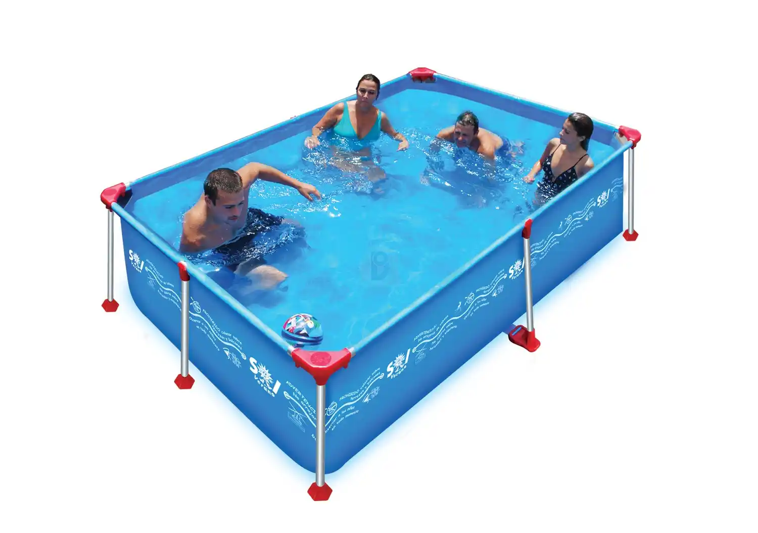 Cómo mantener el agua de la pileta de lona por más tiempo