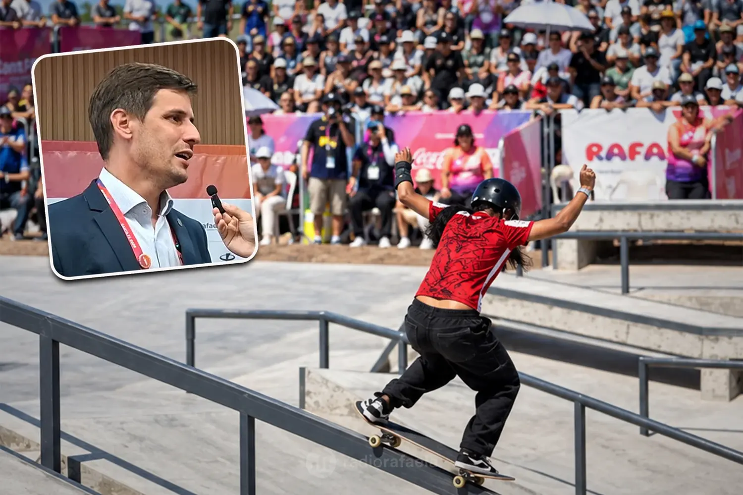 Leonardo Viotti destacó el éxito de Rafaela en los Juegos Suramericanos: "Estamos brindando un show de nivel mundial"