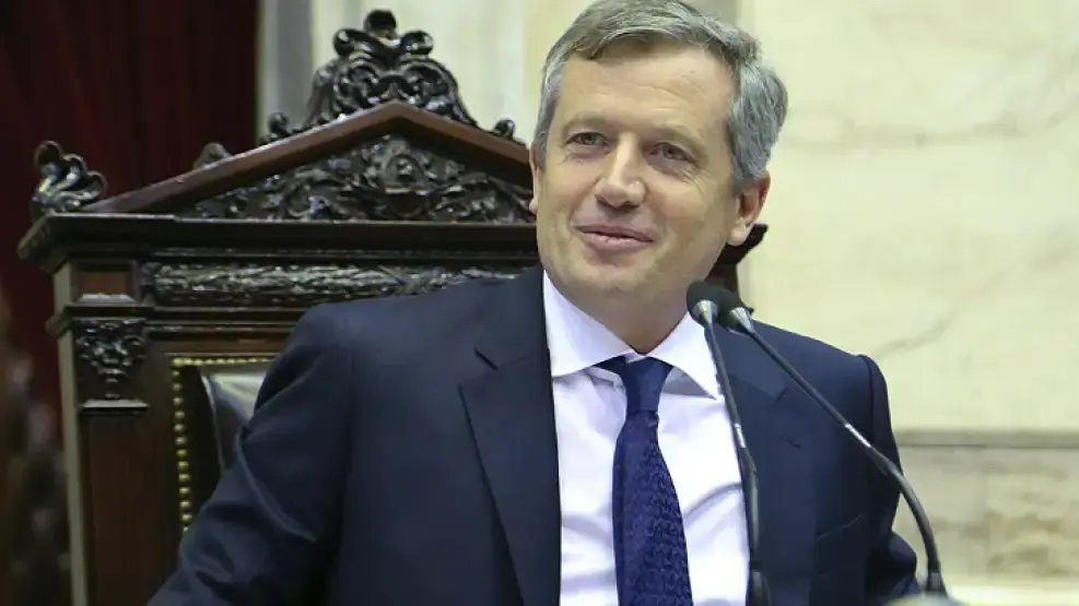 Monzó fue Presidente de la Cámara de Diputados en la presidencia de Macri, hoy es Diputado por Encuentro Federal