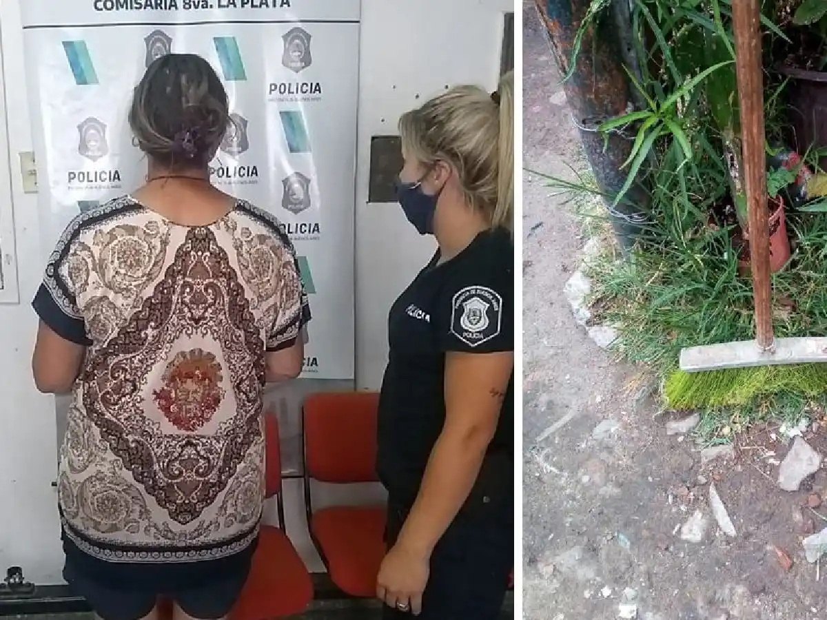 Una abuela fue detenida por agredir a su nieto de nueve años a escobazos