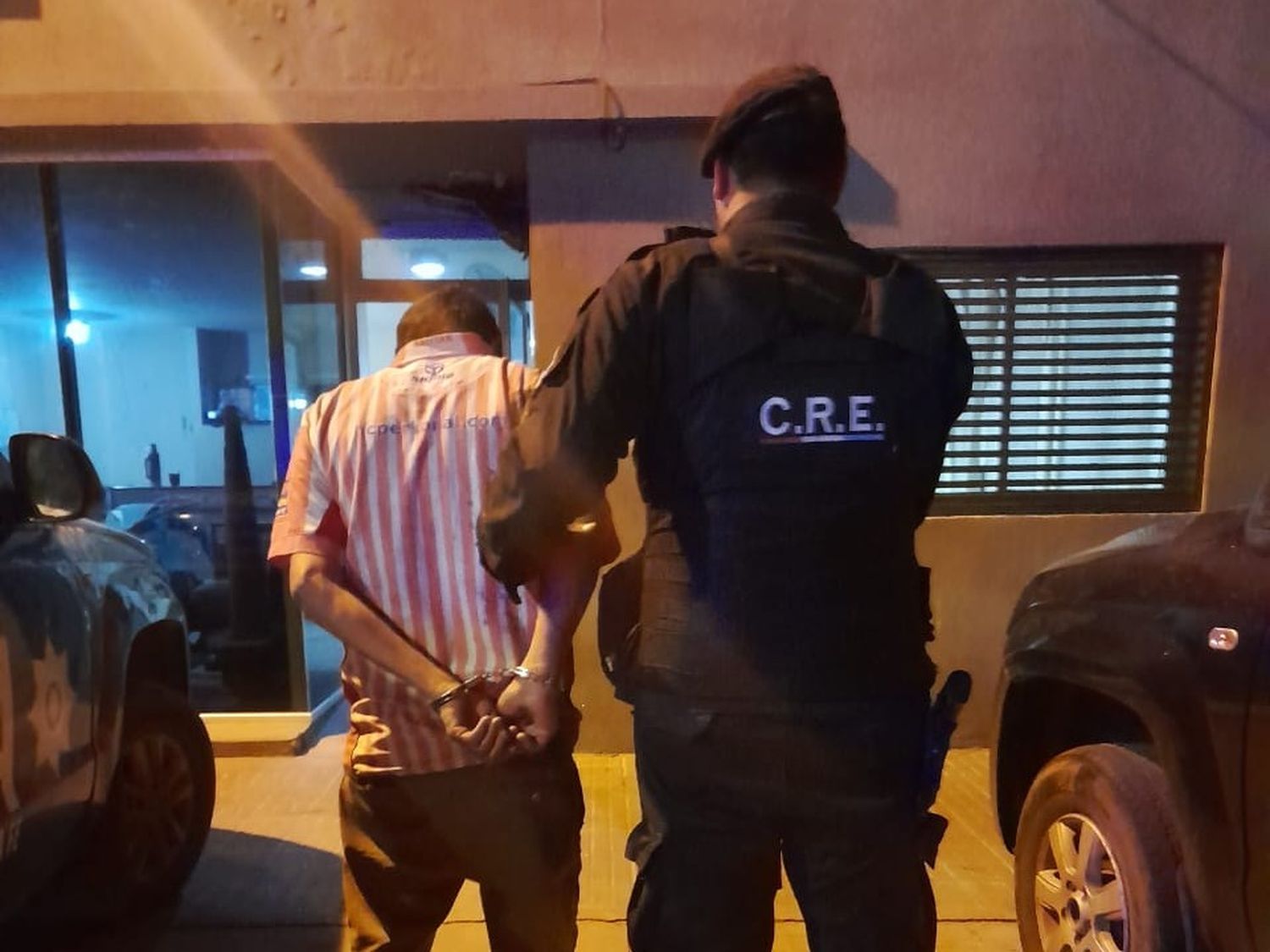 El hombre de 51 años fue trasladado a sede policial.