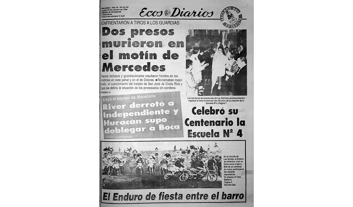 Lunes 10 de octubre de 1994
