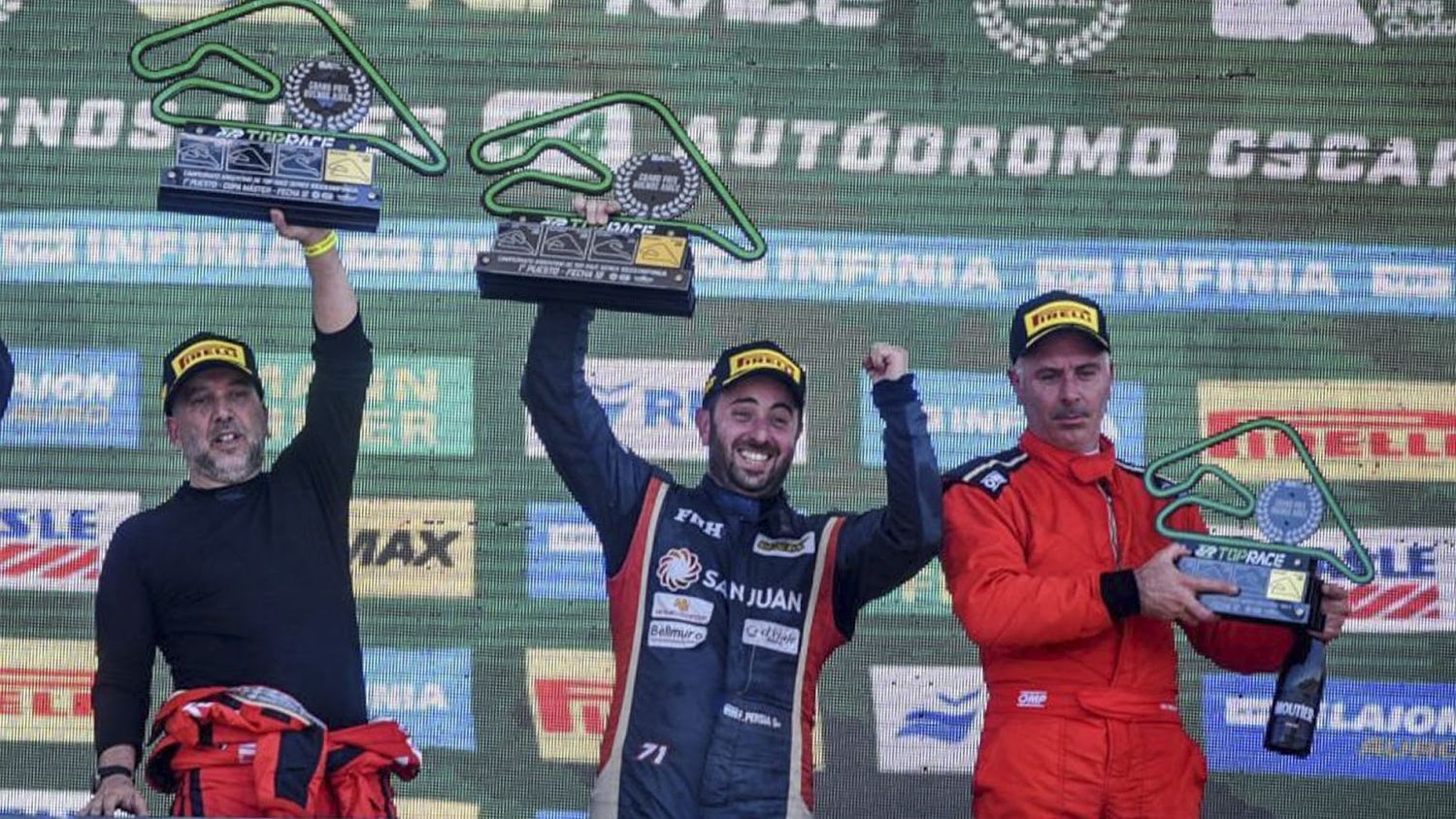 Verriello cerró el año con un podio y el subcampeonato de Top Race Series