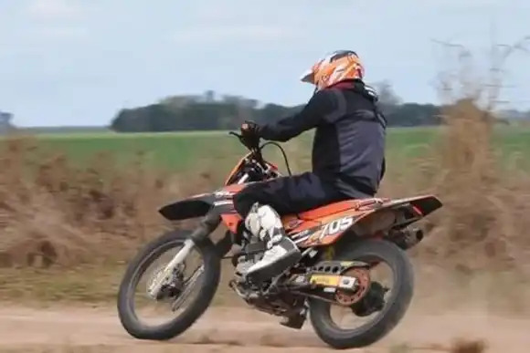 Triste desenlace: falleció el piloto de moto que se había accidentado el fin de semana