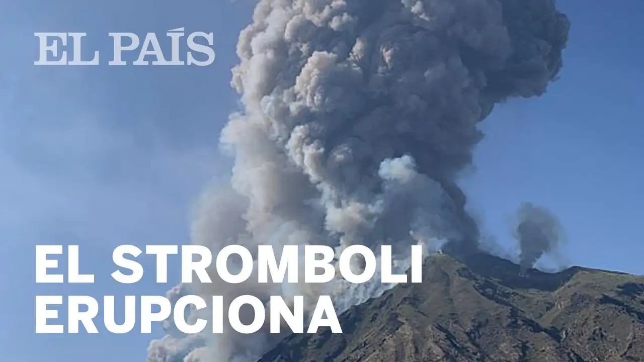 Italia: un muerto y un herido tras la explosión del volcán Estrómboli