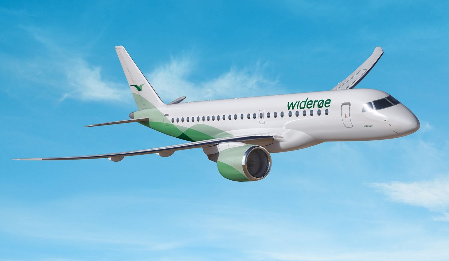 La aerolínea noruega Widerøe será el cliente de lanzamiento del Embraer E190-E2