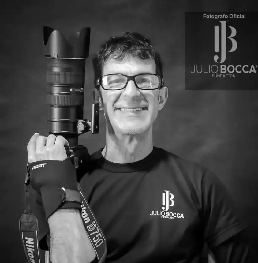 Juan Spataro, fotógarfo oficial de la Fundación Julio Bocca-
