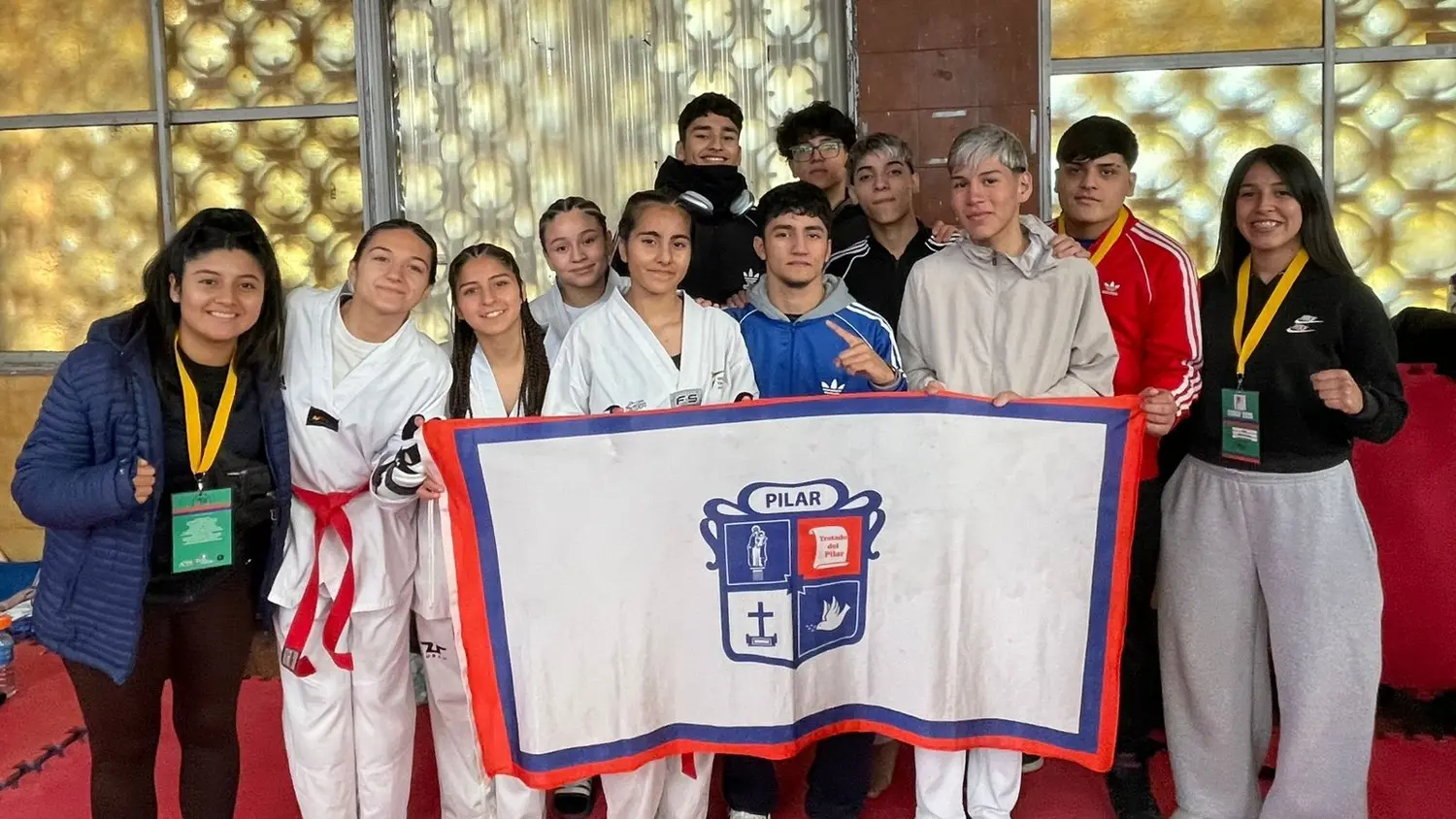 los alumnos de taekwondo brillaron en Ezeiza