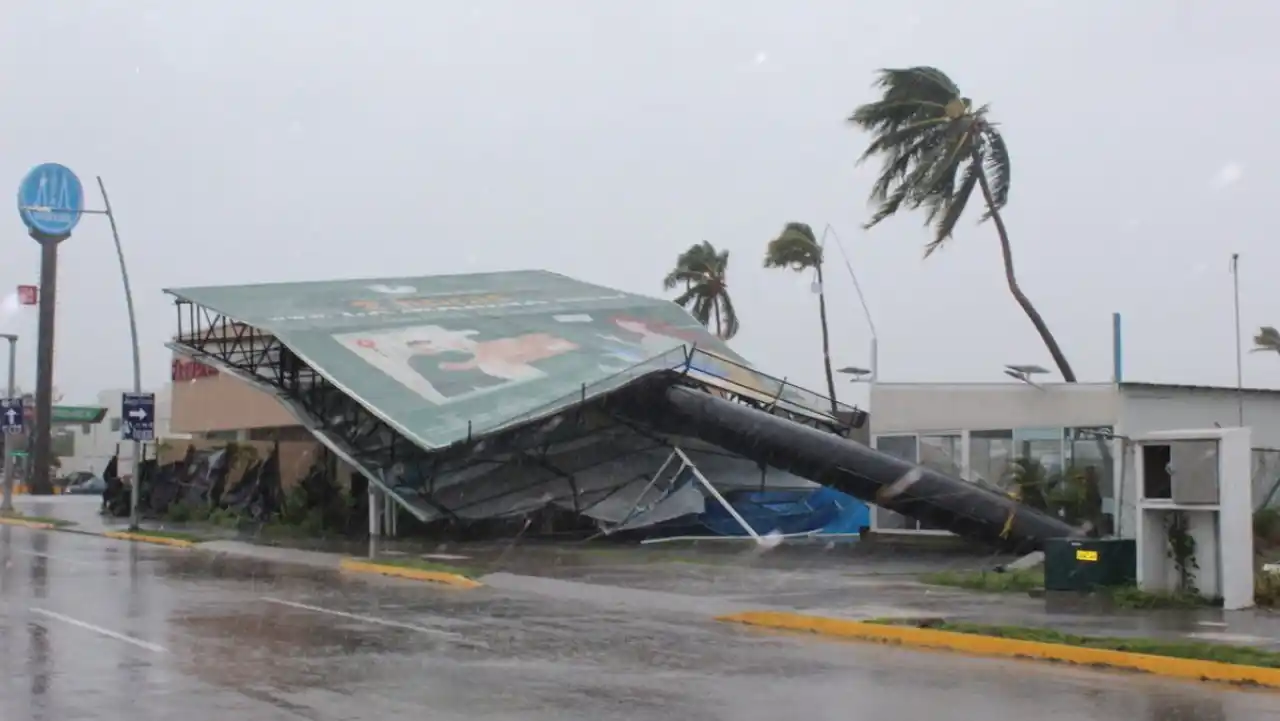 El huracán Nora tocó tierras en México