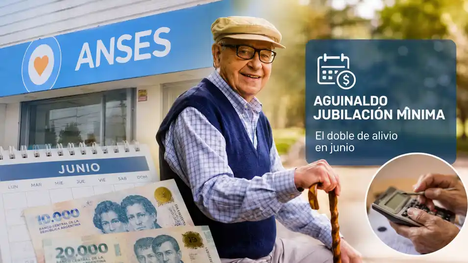 El aguinaldo llega en junio: cuánto cobran los jubilados de la mínima con bono y aumento incluidos