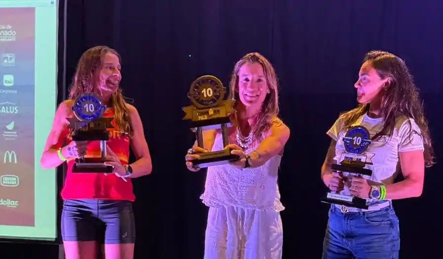 Lucía Dibbern tuvo una participación destacada en el Ironman 70.3 de Punta del Este