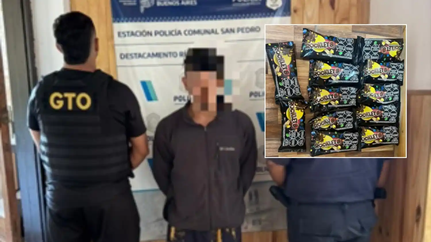 Un hombre fue el único detenido tras los allanamientos efectuados en Río Tala.