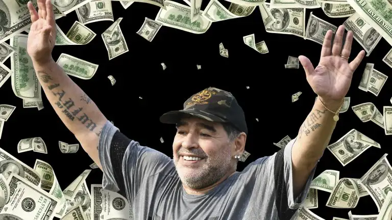 Los detalles de la millonaria cifra que gastaba Diego Maradona por mes
