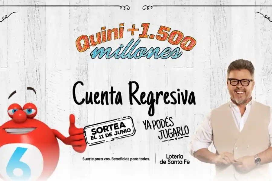 Arrancó la cuenta regresiva para el Quini + 1.500 millones