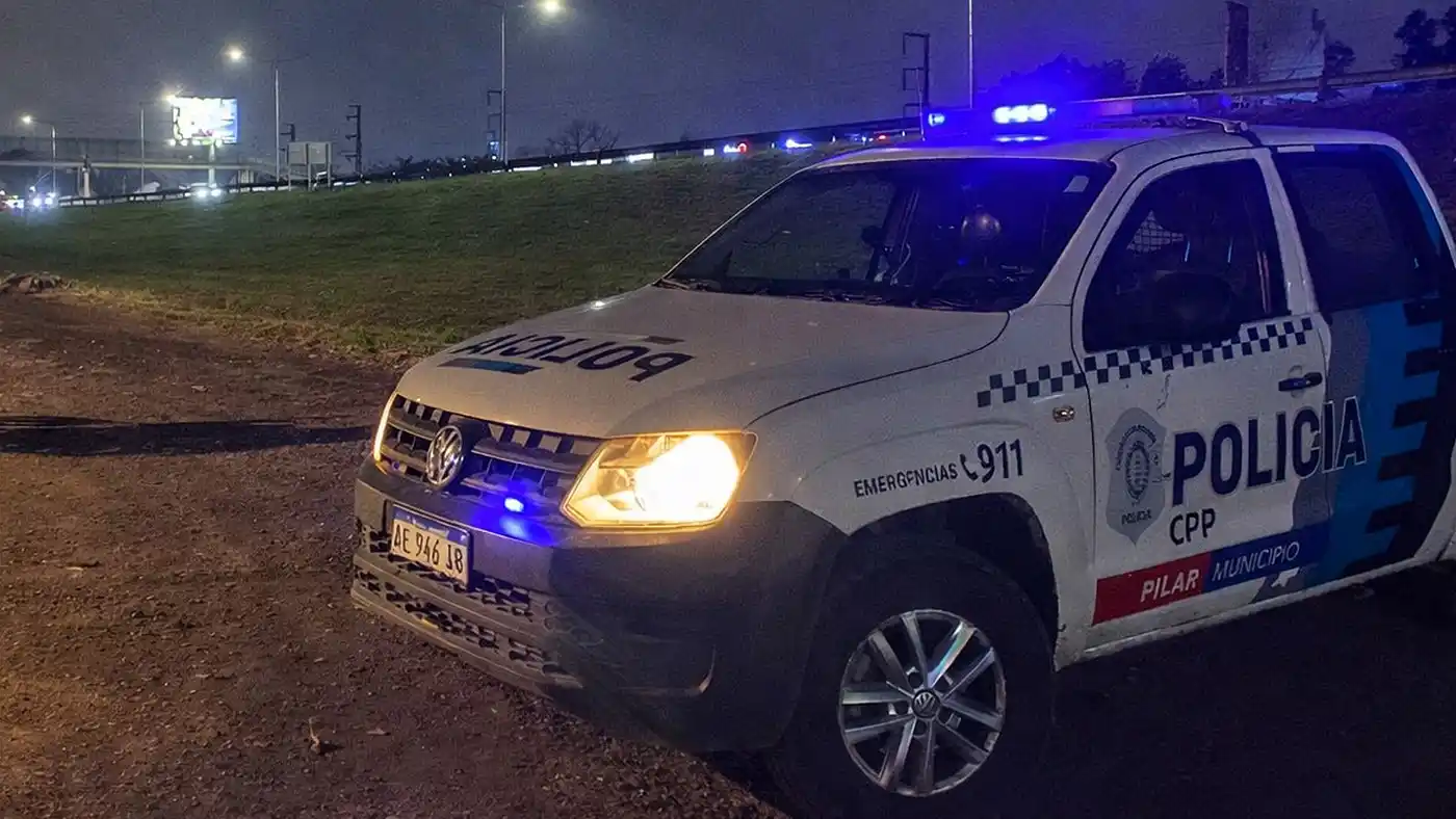 Tras el llamado al 911 se montó un operativo para dar con el malviviente.