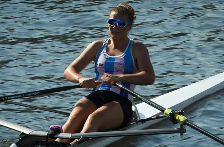Llegó la primera medalla de oro: Sol Ordas en remo