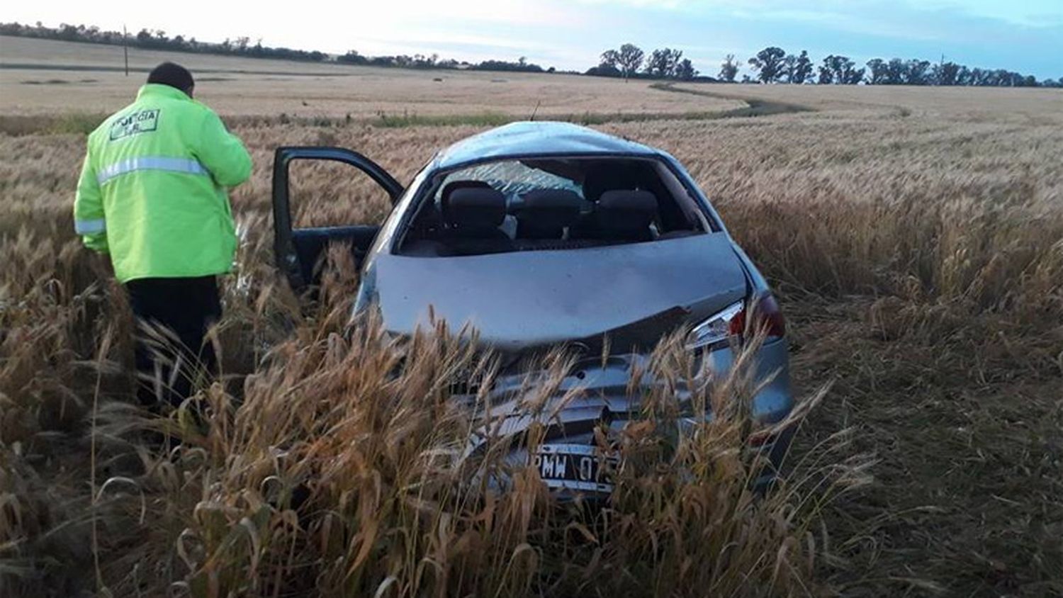 Un accidente en la ruta provincial 26 dejó como saldo una persona con politraumatismos