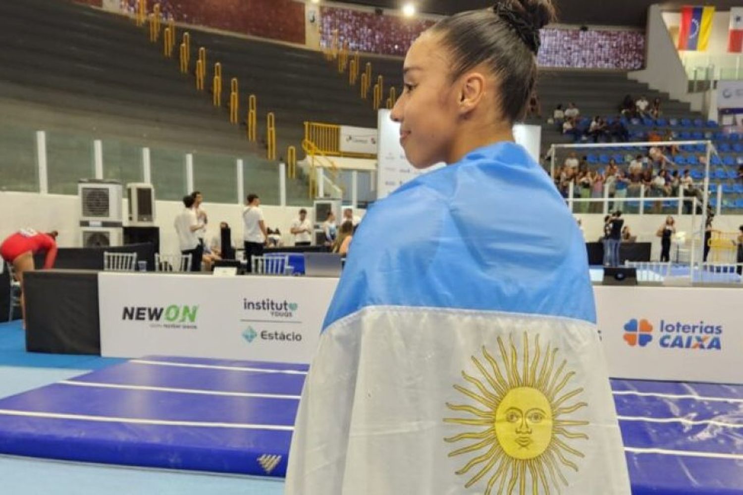 Lucía González sumó medallas en el Sudamericano de Brasil