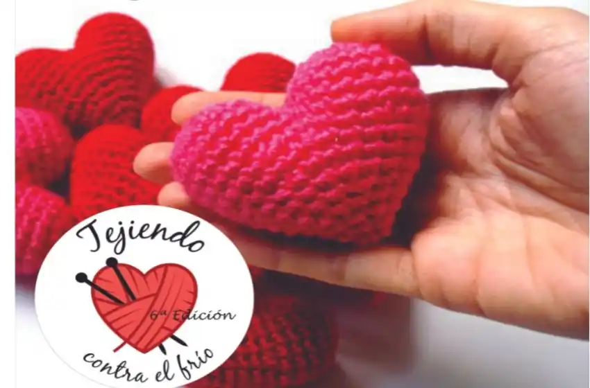 Inició la sexta edición de la campaña solidaria "Tejiendo contra el frío"