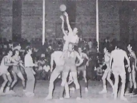 El Provincial de Básquet motivó la construcción del gimnasio Paraná en 1974. Foto: Revista "Sucesos en 30 Días"