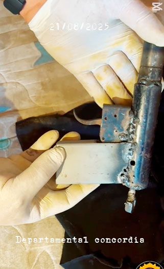 Secuestraron un arma de fuego casera y detuvieron a dos hombres