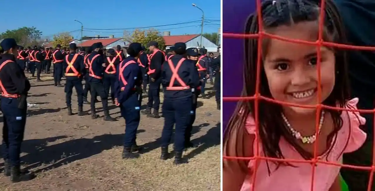 Búsqueda de Guadalupe Lucero: el operativo se concentra en un arroyo