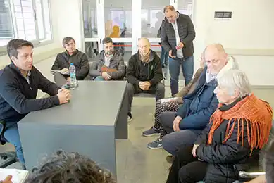 Vecinos del sector de la playa plantearon sus demandas