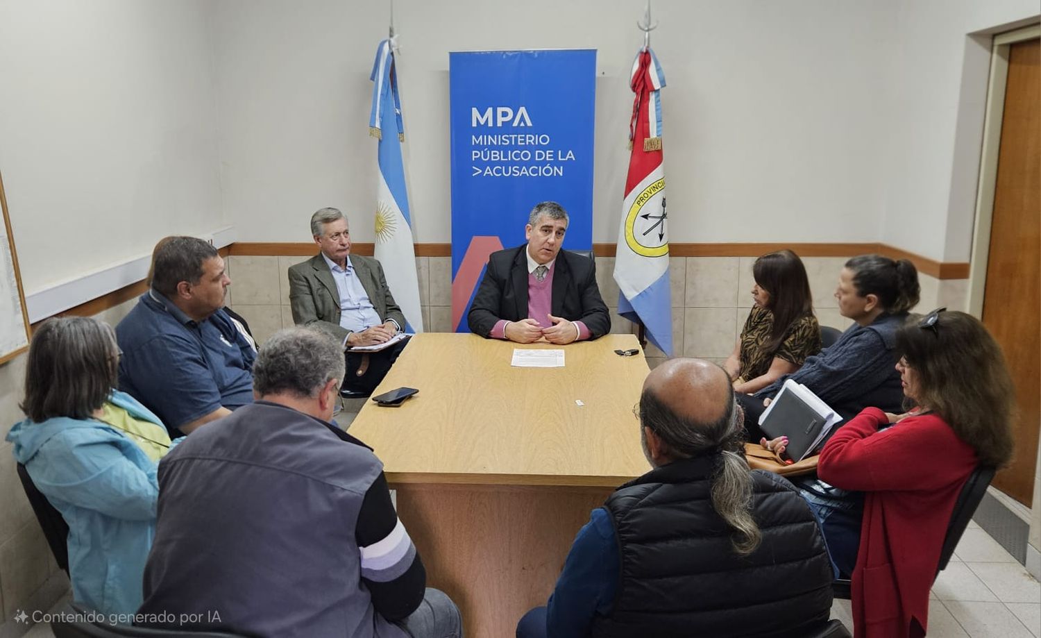 Vottero se reunió con la Federación de Entidades Vecinales y referentes barriales